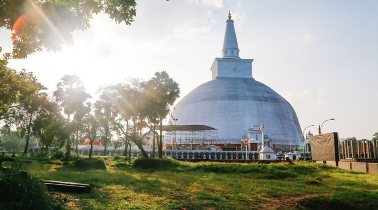 The ancient city in Anuradhapura