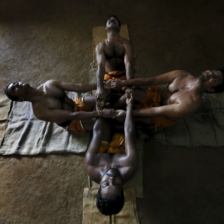 Angampora martial arts training session