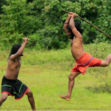 Various Angampora martial arts demonstrations