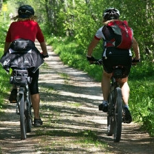Cycle the city streets to absorb the local atmosphere
