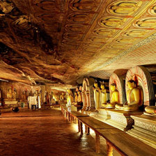 Visit dambulla cave temple