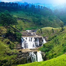 Nuwara eliya watter fall
