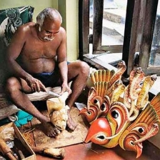 Ambalangoda famous for masks